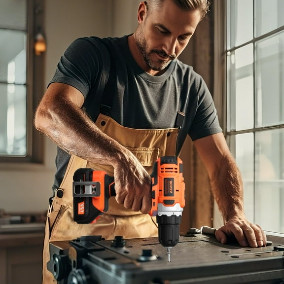 12V 2-Tool Cordless Combo Kit - Includes Drill, Driver & 2.0Ah Battery for DIY Projects