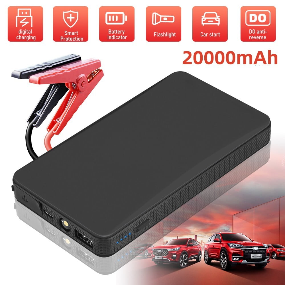 Multi-Function 20000mAh Emergency Auto Car Vehicle Jump Starter with Power  Bank - China Portable Car Jump Starter, Auto Battery Booster