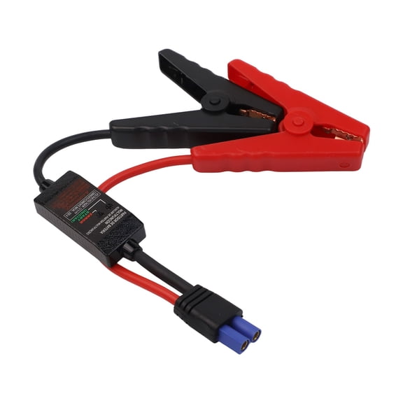 12V 200A intelligent Booster Cable EC5 Connector Jump Starter crocodile Clamps