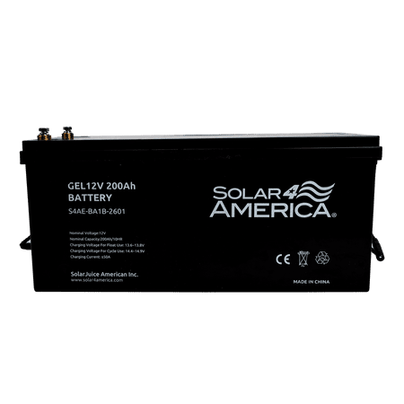 12V 200AH Rechargable Gel Battery