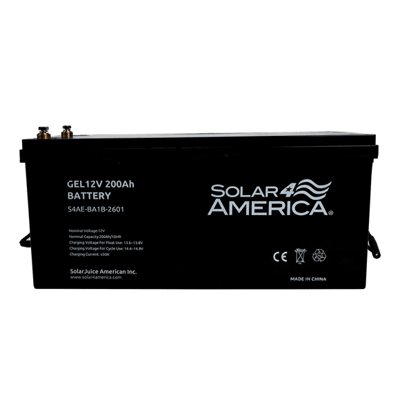 12V 200AH Rechargable Gel Battery