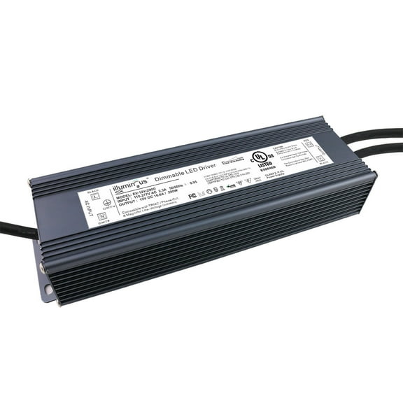 12V 200W Dimmable CV DC LED Driver UL approved
