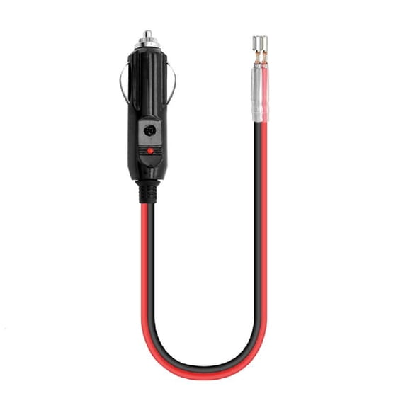12V 20A Male Car Cigarettes Lighter LED Socket Plug Connect Adapter for Car
