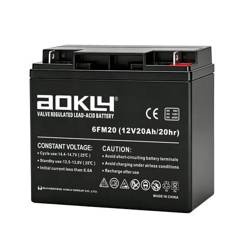 12V 20Ah Battery Replacement, 6fm20 Rechargeable Battery for Jumperx, UPS, Fish Finder, Size 7.13x 3.03x 6.57inch, F3/T3 Terminal