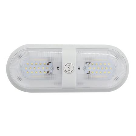12V 24/48 LED Dome Light Ceiling Lamp With Switch Caravan Accessories For RV Marine Boat Yacht Camping Car Motorhome Trailer ,Easy to Use
