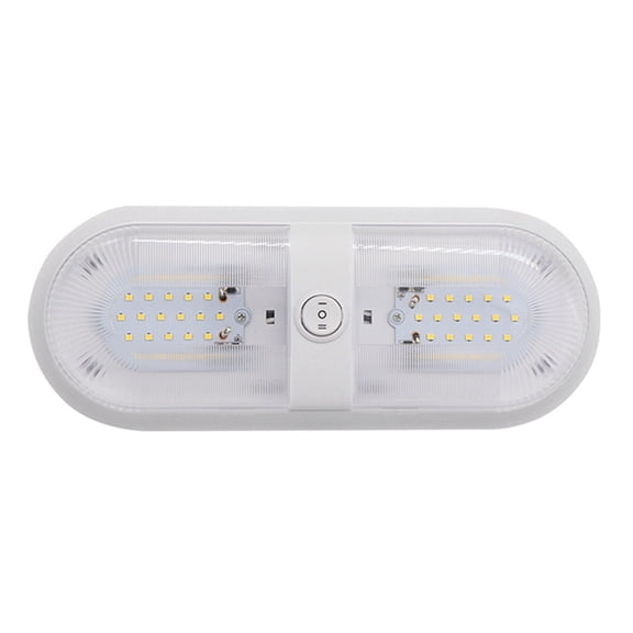 12V 24/48 LED Dome Light Ceiling Lamp With Switch Caravan Accessories For RV Marine Boat Yacht Camping Car Motorhome Trailer ,RV Universal Fit
