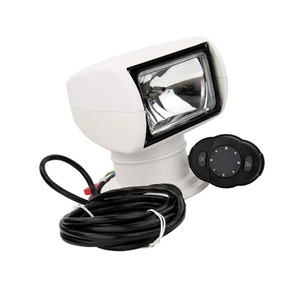 12V 24V 100W Marine Remote Control Halogen Searchlight for Boats with 360 Degree Rotation Waterproof Rating