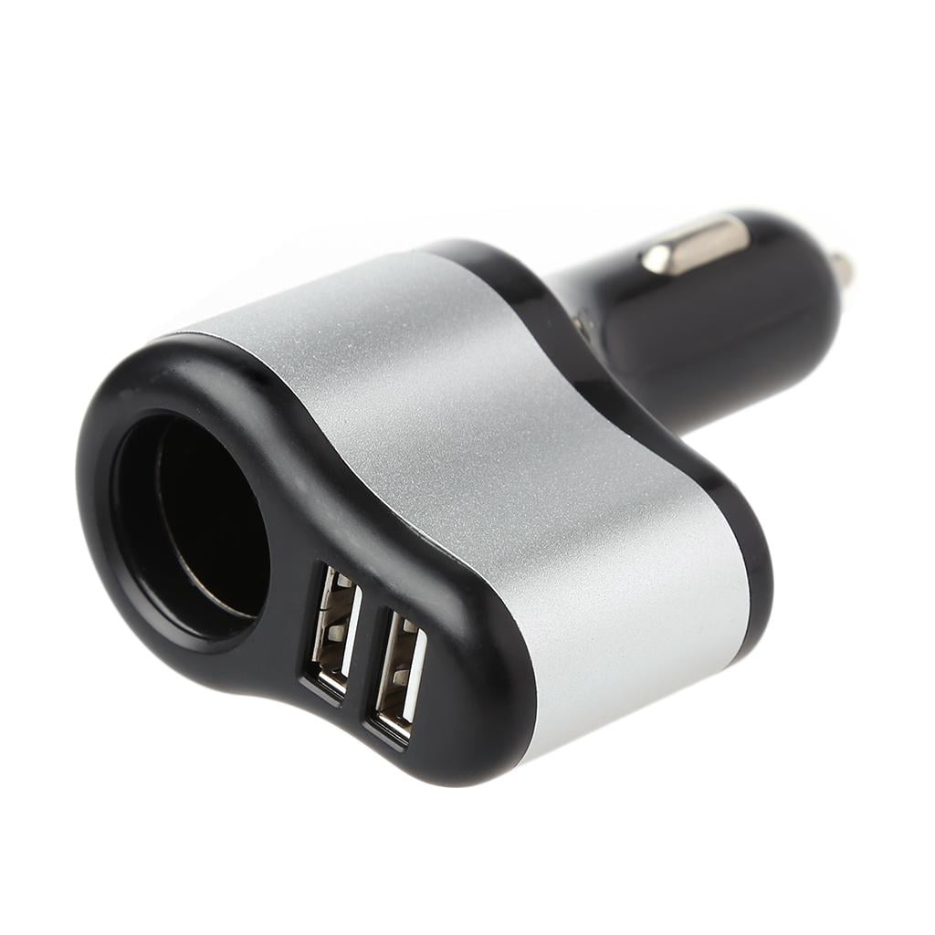 12V-24V 120W Fast Car Charger USB Cigarette Lighter Socket 2Port ...