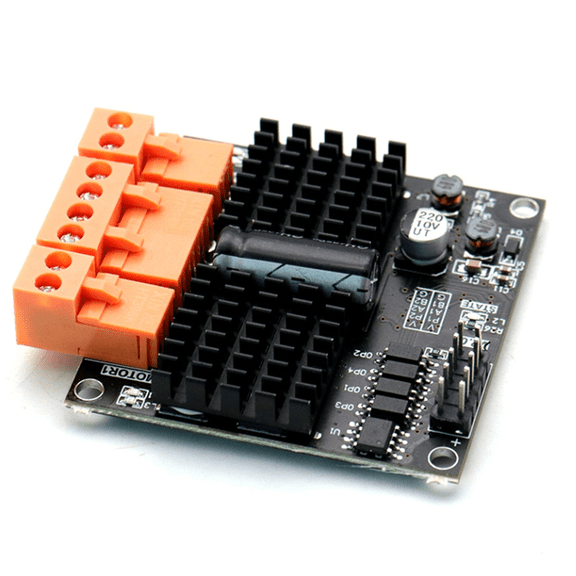 12V/24V 12A Dual Channel DC Brushed Motor Driver Module H-Bridge PWM Surpasses L298N BTS7960 10A