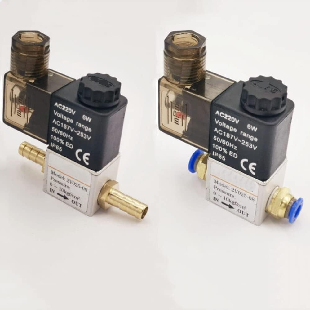 12V 24V 220V Pneumatic Electric Solenoid Valve 2 Position 2 Port