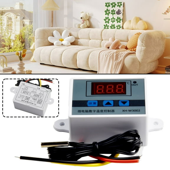 12V 24V 220V Professional W3002 Digital Led Temperature Controller 10A Thermostat Regulator Xh-3002