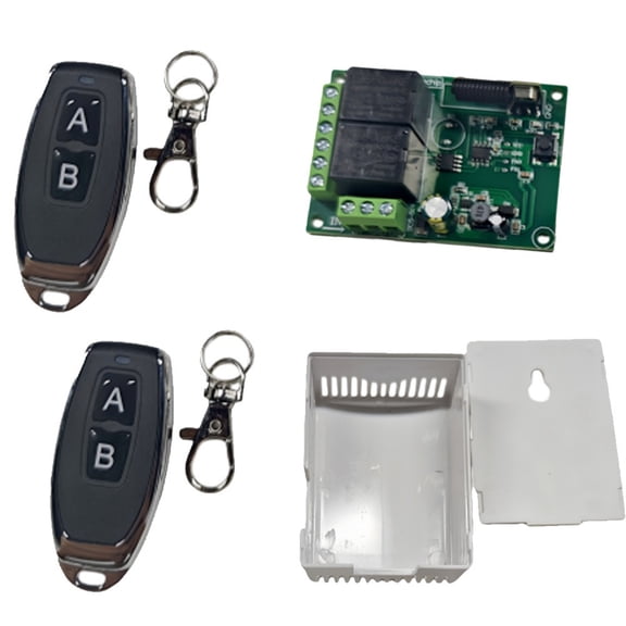 12V 24V 2CH 433Mhz Wireless RF Relay Remote Control Switch Receiver Module HOT