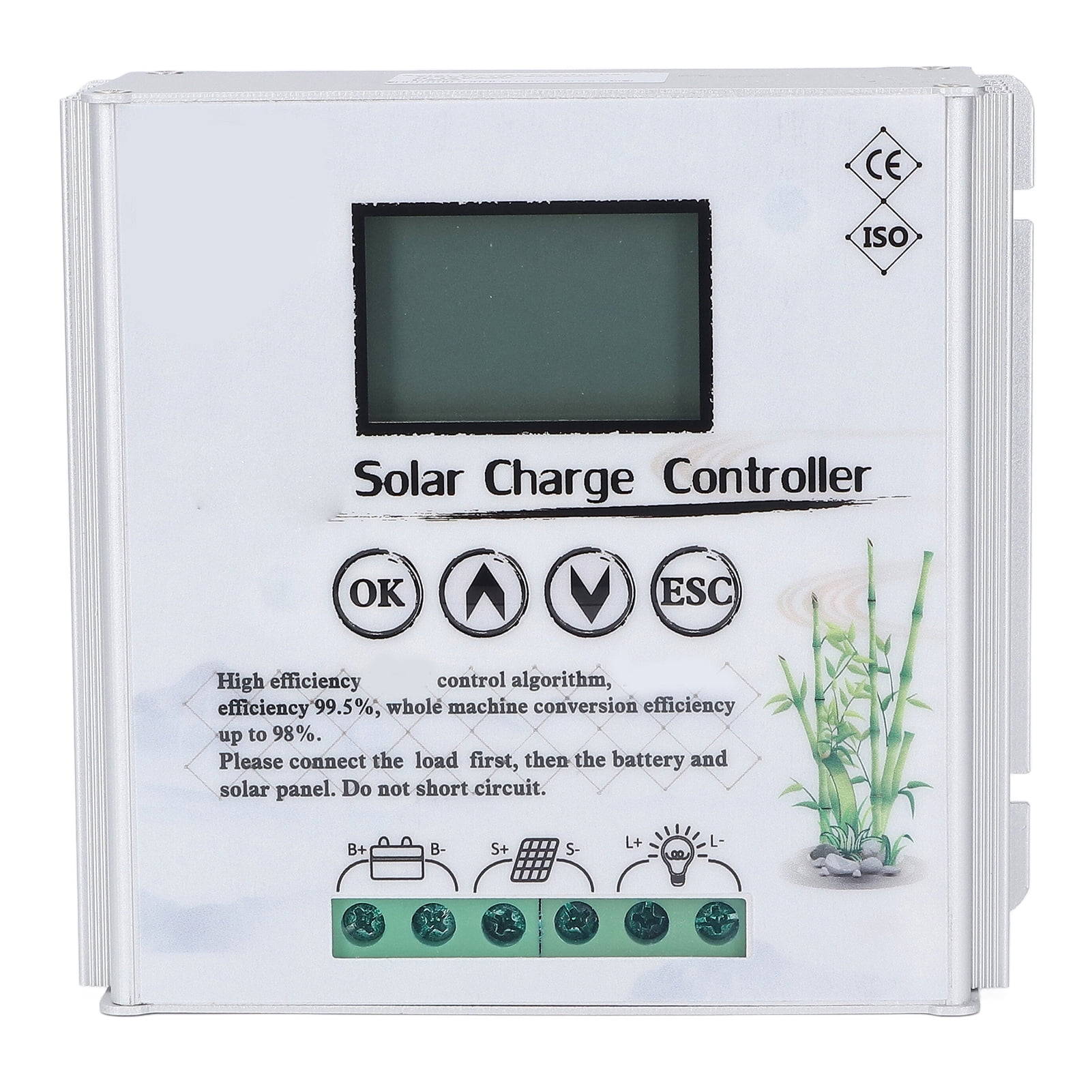 12V/24V, 30A, Solar & Wind Power Combine for Efficient Charging LCD MPPT Hybrid Charge Controller