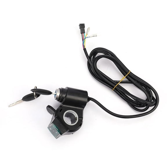 12V/24V/36V/48V/60V/72V Throttle Ebike With Battery Power Display Thumb Grips