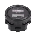 thumbnail image 1 of 12V/24V/36V/48V/72V LED Digital Battery Indicator Gauge with Hour Meter for Golf Cart, 1 of 8