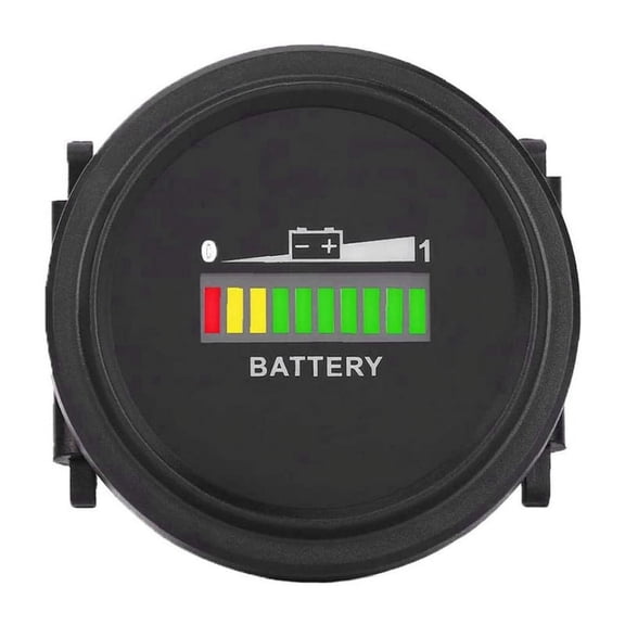 12V/24V/36V/48V/72V LED Digital Battery Indicator Waterproof Meter Gauge Battery Indicator for Go- Ca-Rt