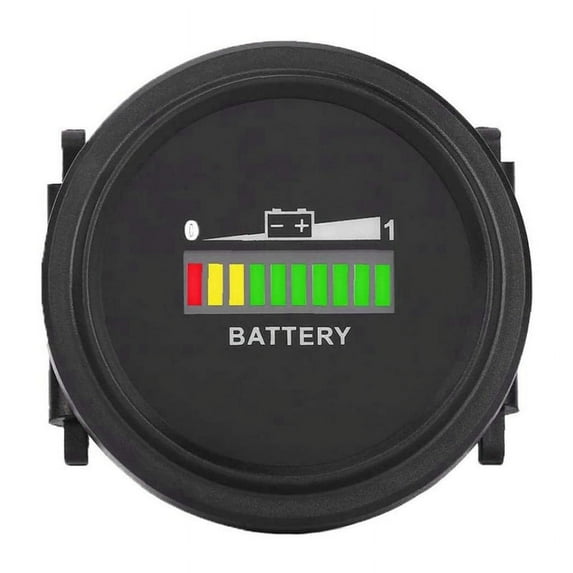12V/24V/36V/48V/72V LED Digital Battery Indicator Waterproof Meter Gauge Battery Indicator for Go- Ca-Rt