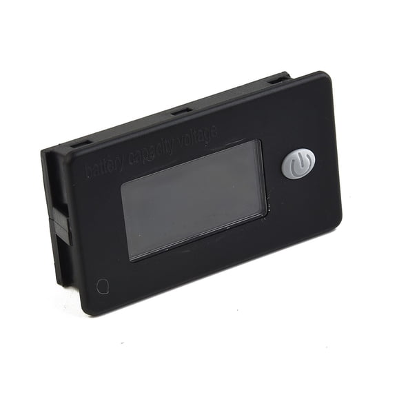 12V 24V 36V 48V Battery Capacity Indicator Lcd Voltmeter Temperature Meter 12V