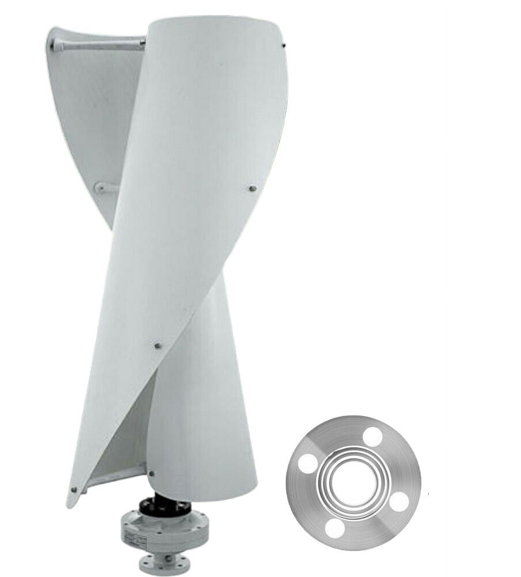 12V/24V 400W Vertical Helix Wind Power Turbine Generator Kit For Household Hybrid Solar Wind System ,Wide Use