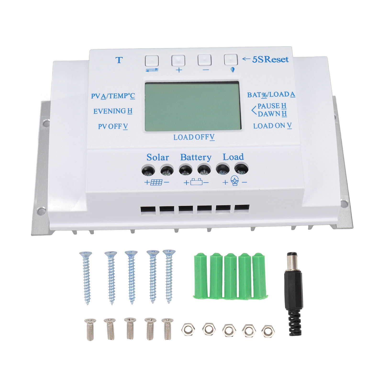 V V A Lcd Display For Optimal Solar Power Management Smart Mppt Solar Charge Controller