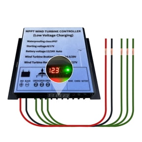 12V 24V 48V 600W 800W MPPT Wind nerator Controller Low Volat Charging Booster Controller LED Volta Screen ,High-Efficiency - 600W_48V