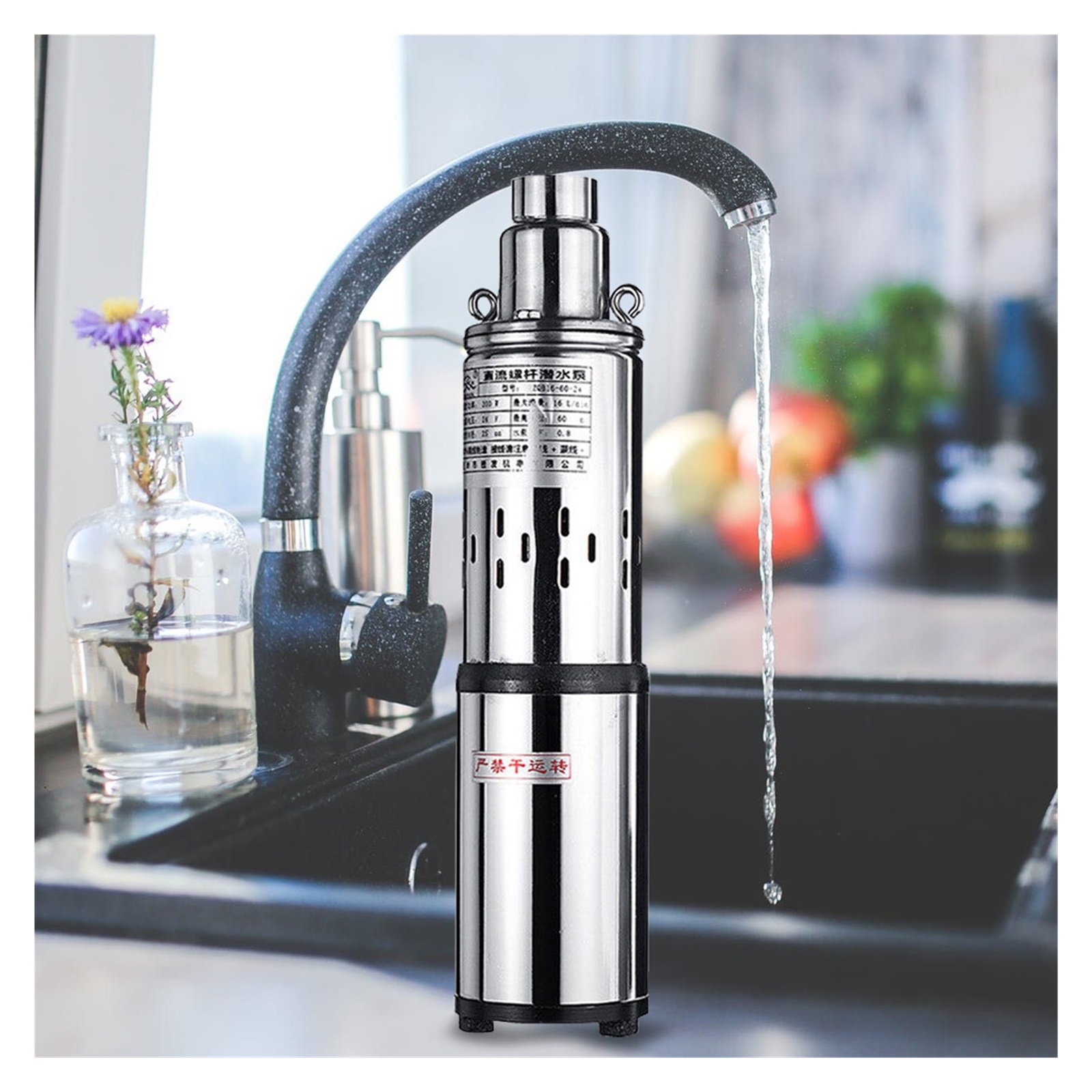 12V 24V 48V Solar Water Pump Deep Well Pump Submersible Pump Farm