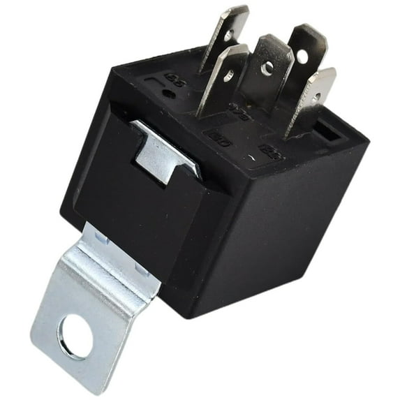 12V/24V 5 Pin 40A Relays Advanced Current Management Plastic Housing Rapid Circuit Switching Capability