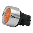 thumbnail image 1 of 12V 24V 50A Car Engine Start Button Keyless Start Button Ignition Starter Orange, 1 of 9