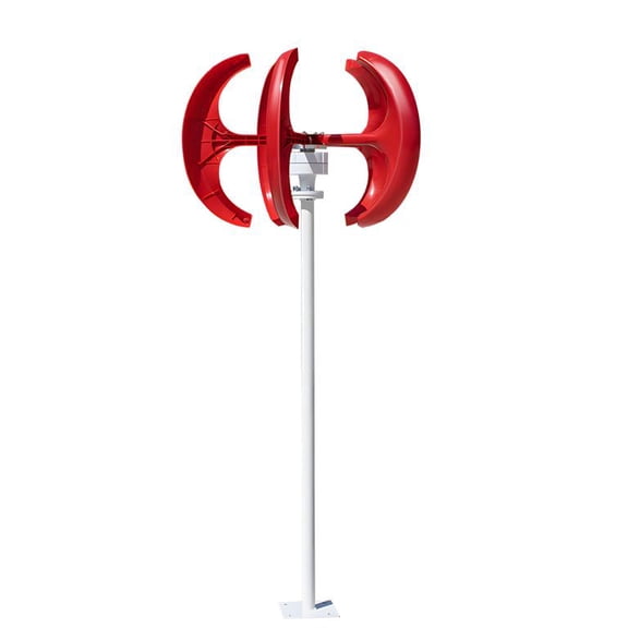 12V/24V 800W Wind Power Generator, Nylon Fiber Blades, Automatic Windward Adjustment, for Remote Monitoring System, 35 x 24 Inch
