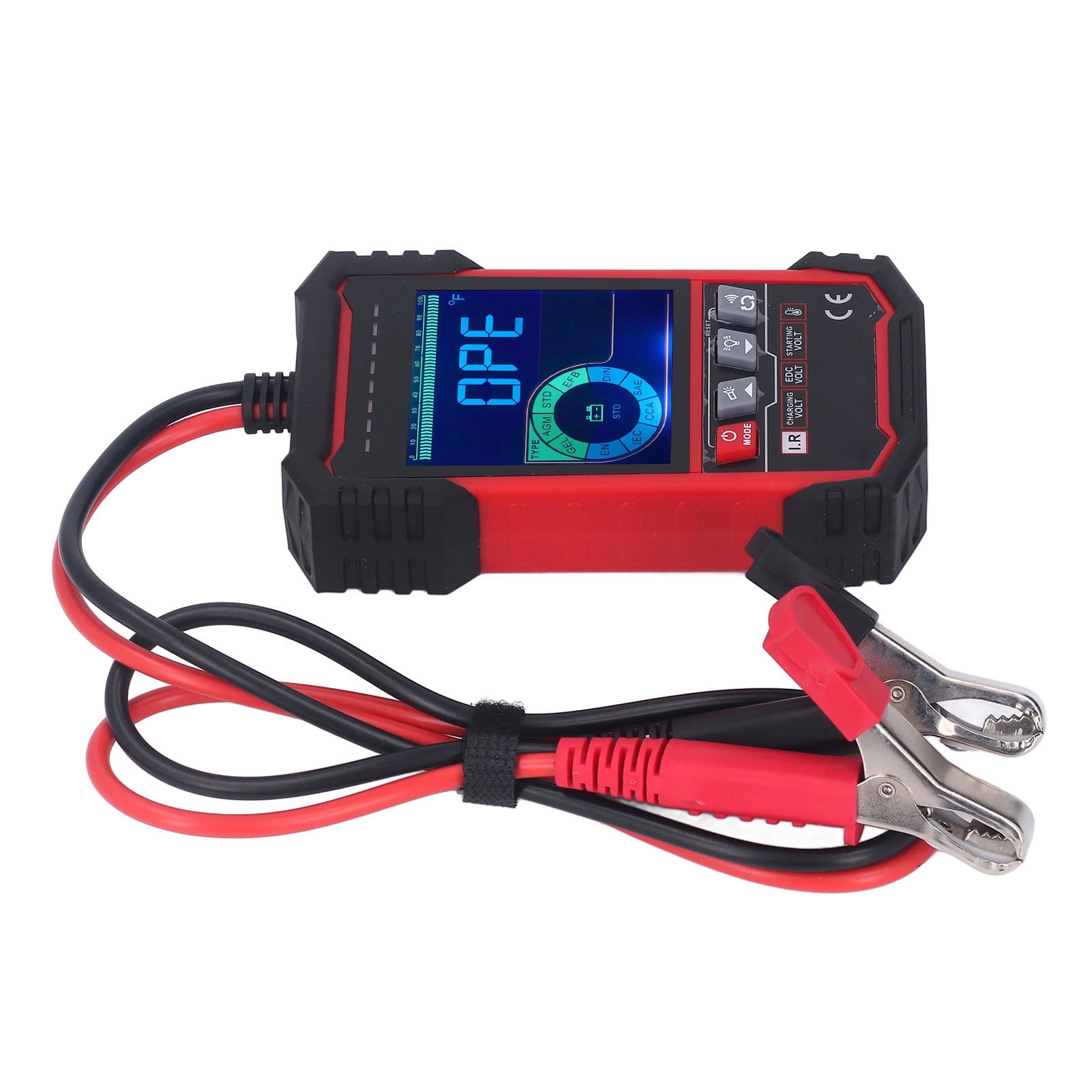 12V 24V Battery Load Tester: Full Analysis Smart Chip Color Display ...