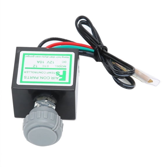 12V/24V Car Air Conditioner Electronic Thermostat Switch Temperature Control Auto Accessory A/C Electronic Thermostat