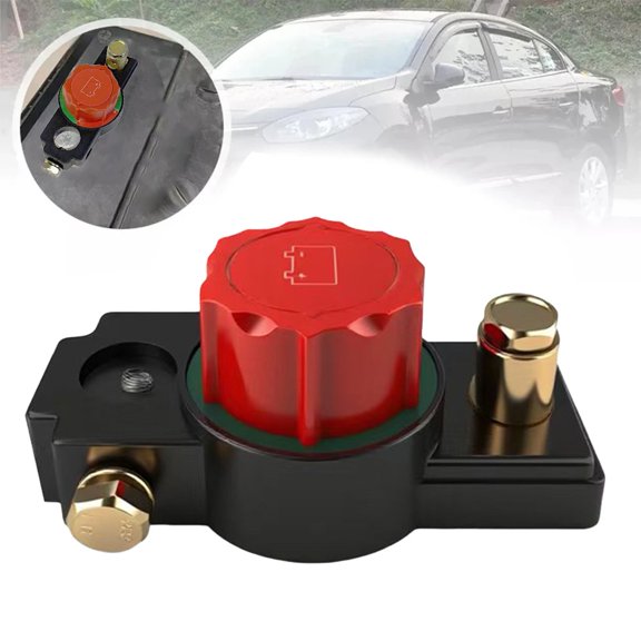 12V/24V Car Battery Disconnect Isolator Power Efficient Battery Switch Negative