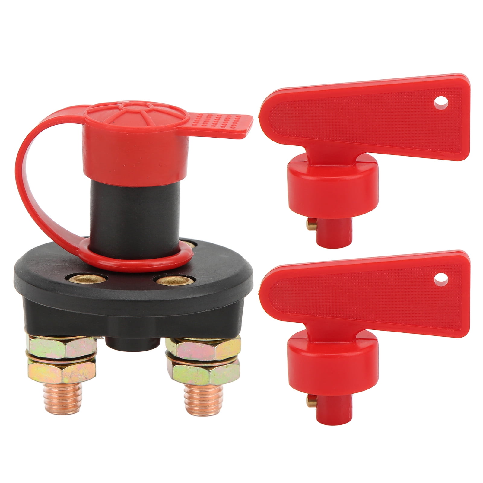 12V 24V Car Battery Disconnect Switch Kit for Vehicle Boat DC Power Cut