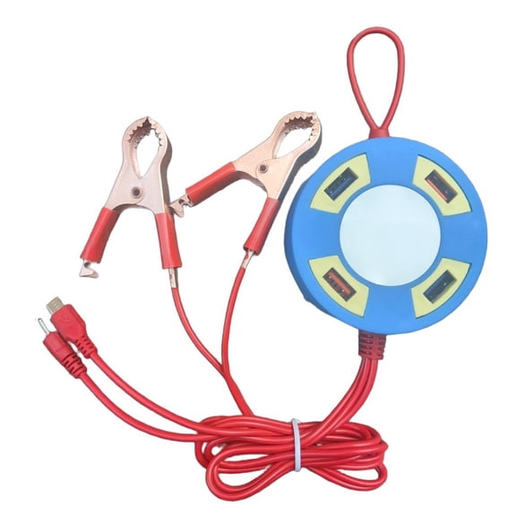 12V-24V Car Battery To USB Power Adapter With 3 Ports And Switch, Reverse Connection & Overcurrent Protection For Mobile Devices, Versatile DC Converter For Vehicles