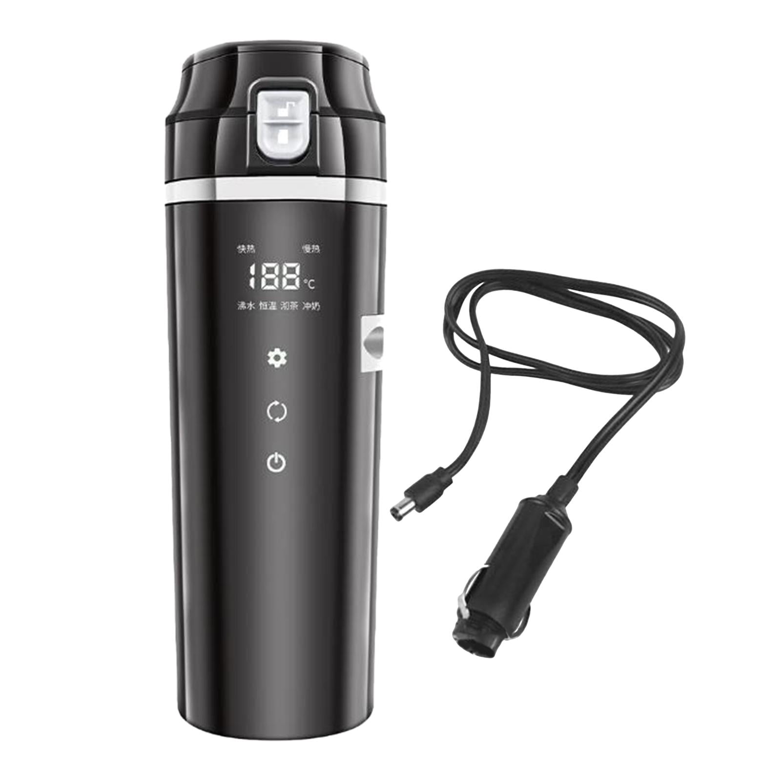 12V 24V Car Kettle Boiler Heater Cup Portable Stainless Steel Electric