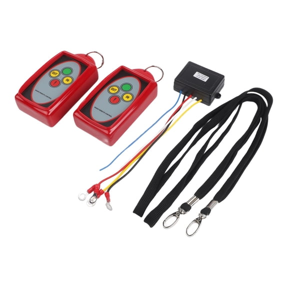 12V-24V Digital Wireless Winches Remote Control Recovery Kit for SUV &Trucks