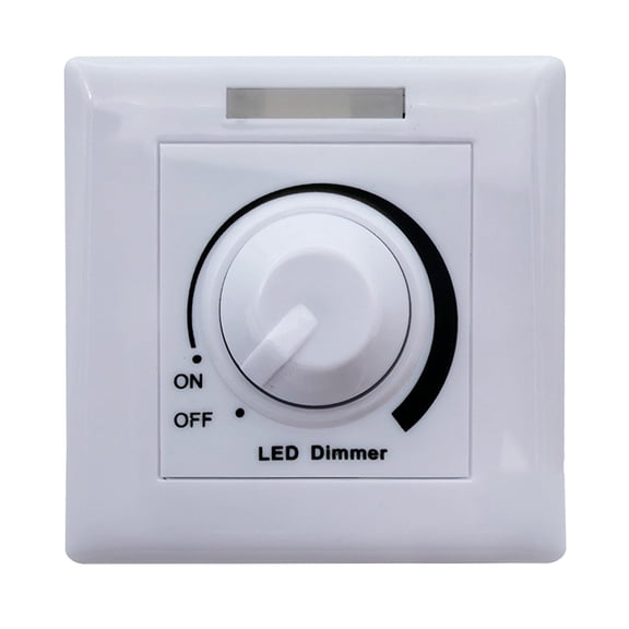 12V-24V LED Dimmer Switches Rotary Knob Dimmer Switches Dimmable Lighting Solution Adjustable Controller Easy to Use