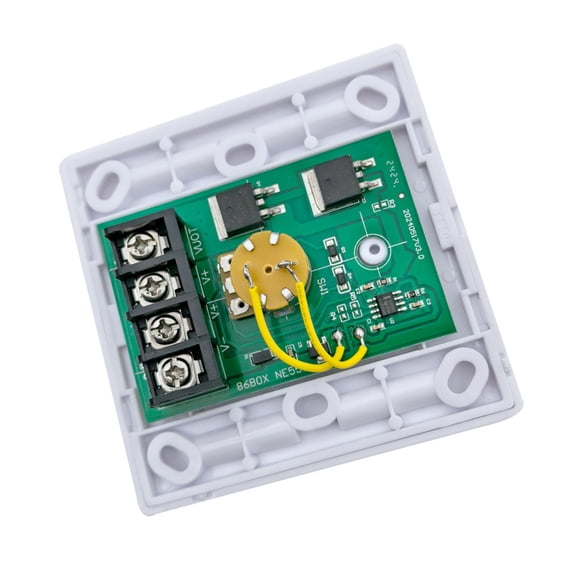 12V-24V LED Light Dimmer Switches Rotary Knob Adjustable Brightness Controller Plastic Frame Wall Light LED Dimmer
