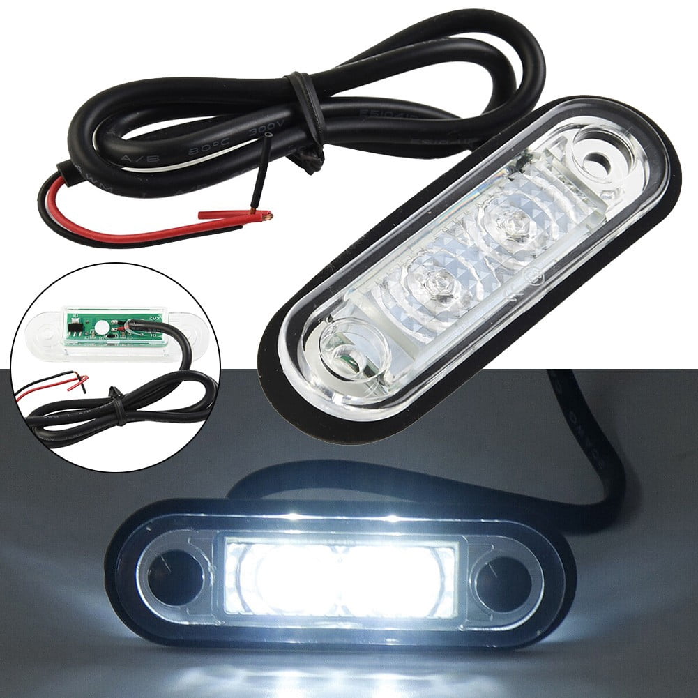 12V 24V LED Light Flush Fit Light Car Lighting 50000 Hrs Lifespan ...