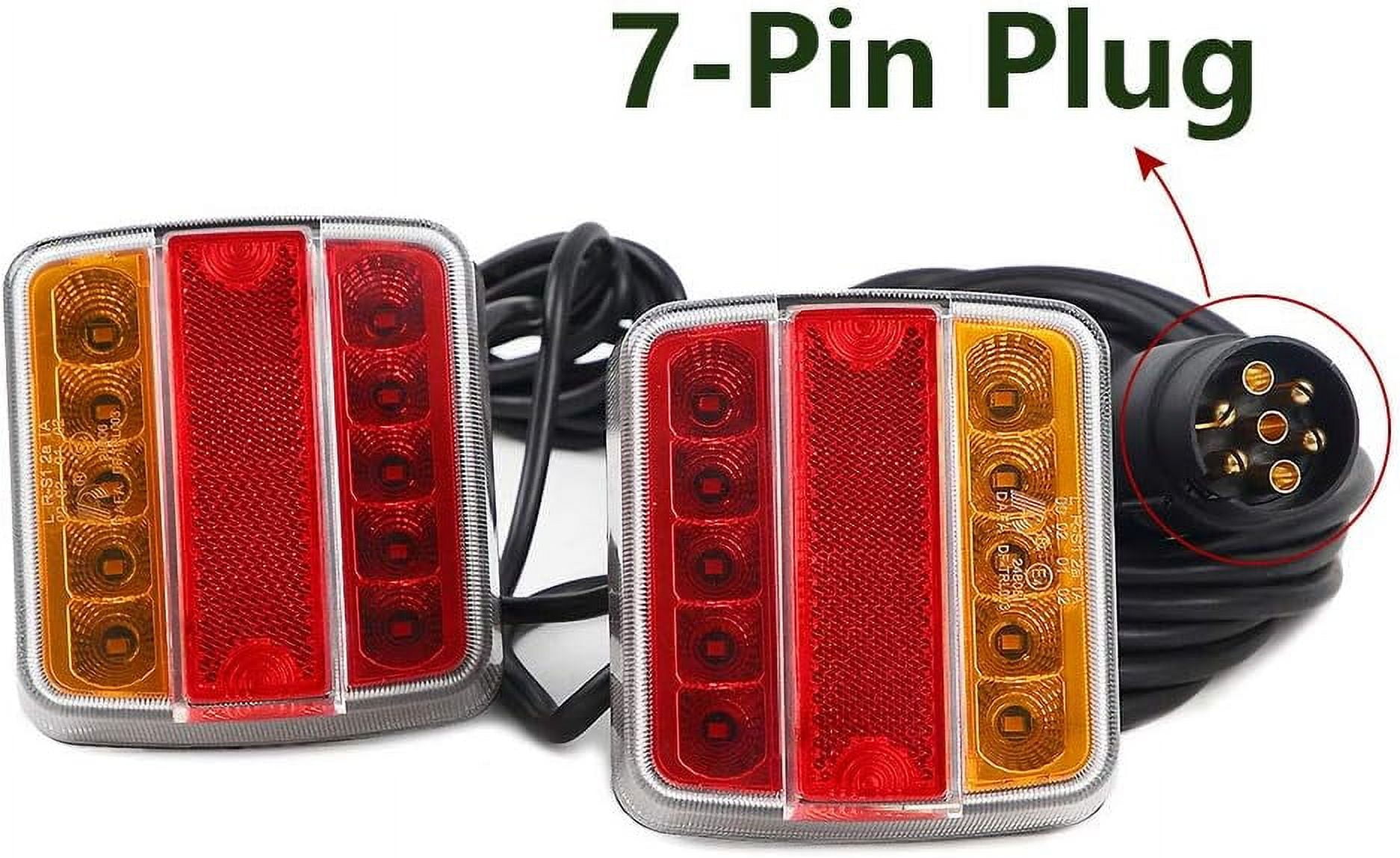 Buy Led Trailer Tail Light Kit Pair Plug, 8M 5 Core Wire Caravan Boat Ute Waterproof Online