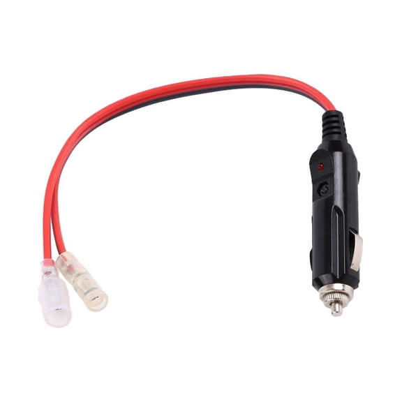 12V / 24V Male Car Cigarette Lighter Socket Plug Connector Pre-wired