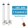 12V 24V RF Remote Control Synchronize Linear Actuator Metal Gear Motor 12v-24v-rf-remote-control-synchronize-linear-actuator-metal-gear-motor