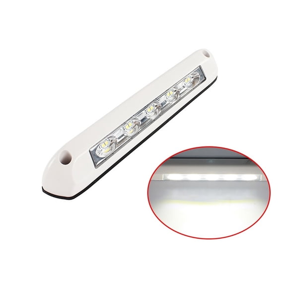 12V-24V RV LED Awning Porch Light Waterproof Motorhome Caravan Interior Wall Lamps Light Bar RV Van Camper Trailer Exterior Lamp ,Easy Installation