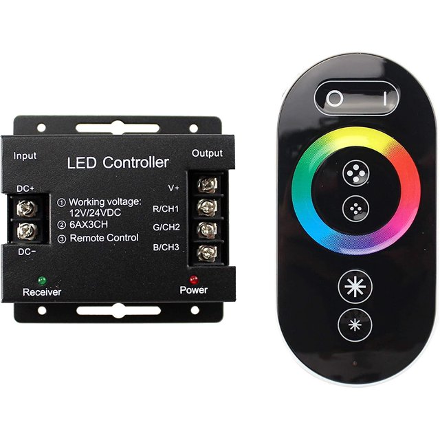 12V24V Rgb Led Touch Dimmer Switch Dimmer Switch For Led Strip Lights