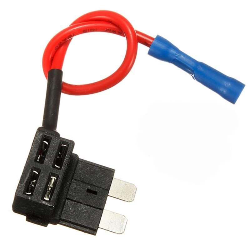 12V/24V Standard Car Fuse Holder 10A Add-a-Circuit TAP Adapter Mini ...