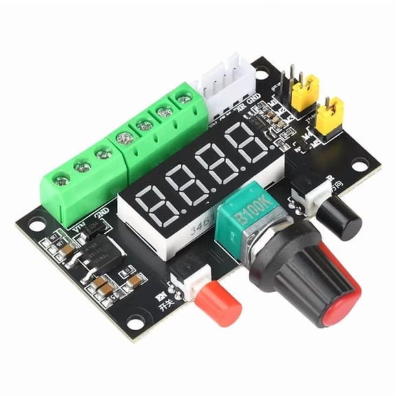 12V 24V Stepper Motor Driver Controller Speed Regulator PWM Pulse Signal Generator Module with LED Display