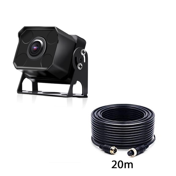 12V-24V Truck HD Backup Camera Heavy Duty AHD Night Vision Waterproof Vehicle Rear View Camera For Truck/Trailer/Pickups/RV ,Easy to Install