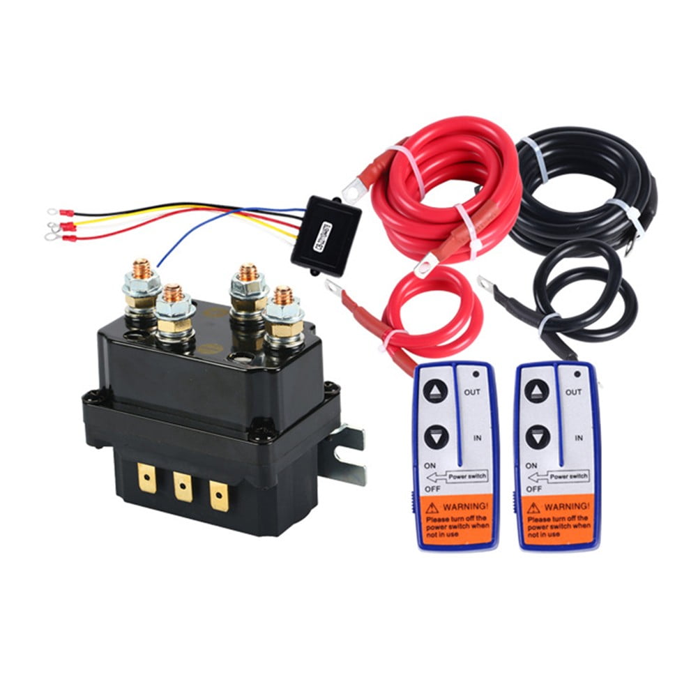 12V 250A Winch Solenoid Relay with Winch controller Kit and preWires