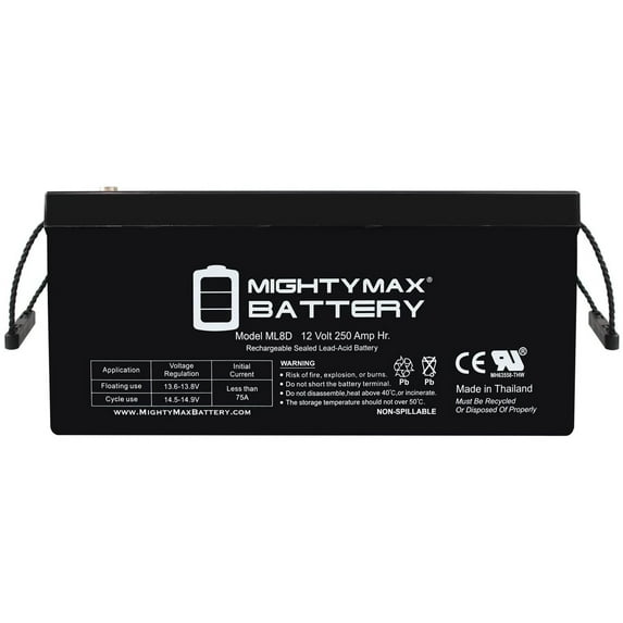 12V 250Ah SLA Replacement for FirstPower LFP12250