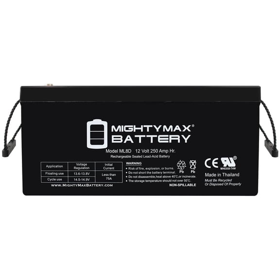 12V 250Ah Sealed Lead Acid Replacement Battery for Apex APX12-260